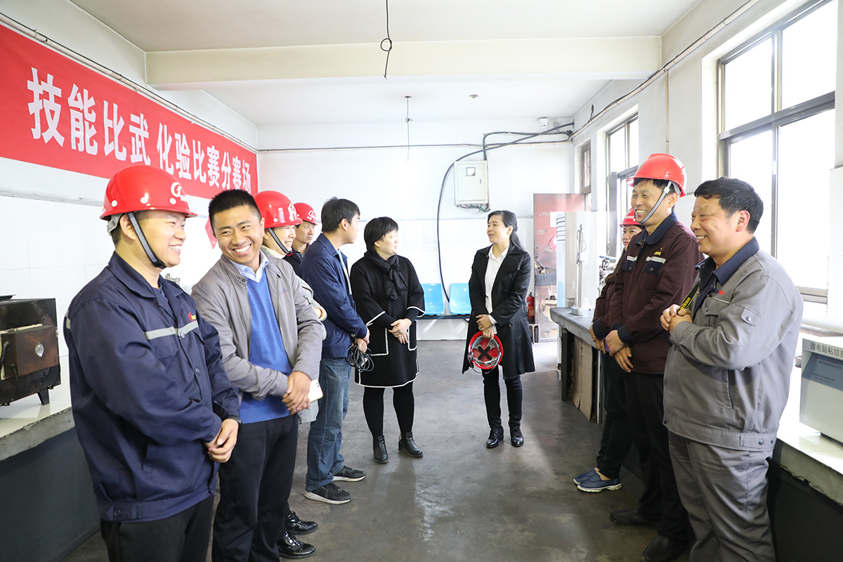 銅冶鎮第七屆“同興杯”技能比武化驗分賽場