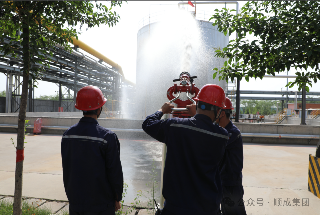 順聚公司舉行生產安全事故綜合應急演練